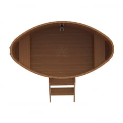 Купель Овальная Bentwood из натурального дуба 0,92 х 1,66 х 1,0 м