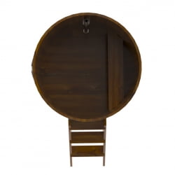 Купель Круглая Bentwood из морёной лиственницы Рустик 1,17 х 1,17 х 1,4 м