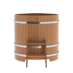 Купель угловая Bentwood из натурального дуба 1,03х1,03 Высота 1,1 м