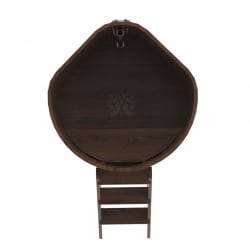 Купель угловая Bentwood из мореного дуба 1,03х1,03 Высота 1,2 м