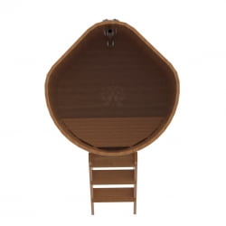 Купель угловая Bentwood из натурального дуба 1,03х1,03 Высота 1,4 м