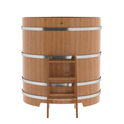 Купель угловая Bentwood из натурального дуба 1,19х1,19 Высота 1,4 м