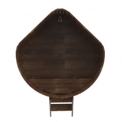 Купель угловая Bentwood из сращенных ламелей мореной лиственницы 1,37х1,37 Высота 1,1 м