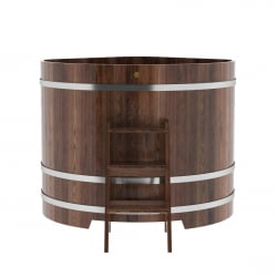 Купель угловая Bentwood из мореной лиственницы Премиум 1,37х1,37 Высота 1,2 м
