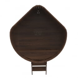 Купель угловая Bentwood из мореного дуба 1,37х1,37 Высота 1,1 м