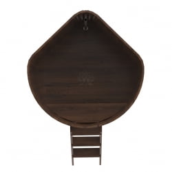 Купель угловая Bentwood из мореного дуба 1,37х1,37 Высота 1,2 м