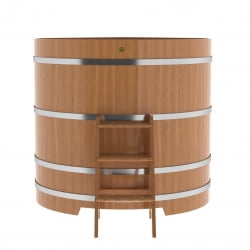 Купель угловая Bentwood из натурального дуба 1,37х1,37 Высота 1,4 м