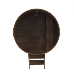 Купель Круглая Bentwood из сращенных ламелей мореной лиственницы 1,17 х 1,17 х 1,1 м