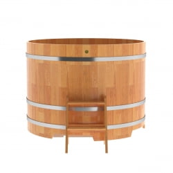 Купель Круглая Bentwood из сращенных ламелей натуральной лиственницы 1,50 х 1,50 х 1,1 м
