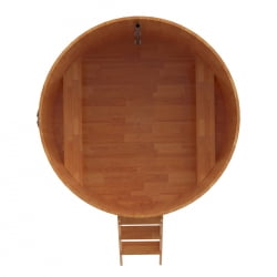 Купель Круглая Bentwood из сращенных ламелей натуральной лиственницы 1,80 х 1,80 х 1,4 м