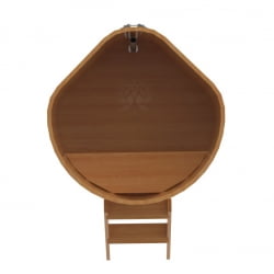 Купель угловая Bentwood из натуральной лиственницы Премиум 1,03х1,03 Высота 1,0 м