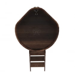 Купель угловая Bentwood из мореной лиственницы Премиум 1,03х1,03 Высота 1,2 м