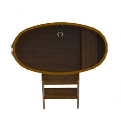 Купель Овальная Bentwood из морёной лиственницы Рустик 0,59 х 1,06 х 1,0 м