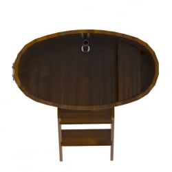 Купель Овальная Bentwood из морёной лиственницы Рустик 0,59 х 1,06 х 1,1 м