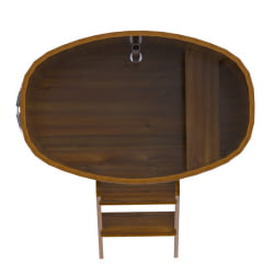 Купель Овальная Bentwood из морёной лиственницы Рустик 0,76 х 1,16 х 1,0 м