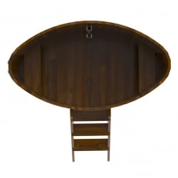 Купель Овальная Bentwood из морёной лиственницы Рустик 0,92 х 1,66 х 1,2 м