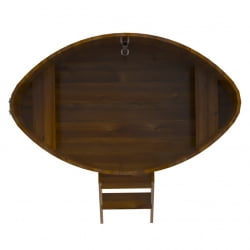 Купель Овальная Bentwood из морёной лиственницы Рустик 1,08 х 1,75 х 1,0 м
