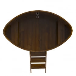 Купель Овальная Bentwood из морёной лиственницы Рустик 1,02 х 1,68 х 1,2 м