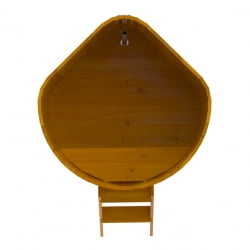 Купель Угловая Bentwood из натуральной лиственницы Рустик 1,19 х 1,19 х 1,0 м