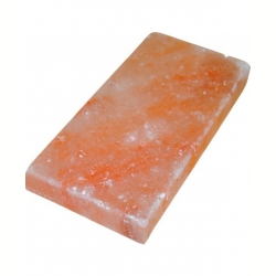 Плитка Гималайской соли шлифованная 20x10x2,5 см.
