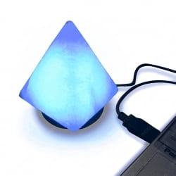 Соляная USB лампа Пирамида Ультра SLU-115-ПД-У