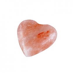 Соляное мыло для ванны Сердце из Гималайская соли, 1 шт