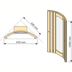 Цветотерапия Harvia Colour Light 50 Вт