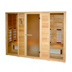 Инфракрасная сауна c керамическими излучателями, 5-местная