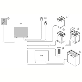 Пульт управления Harvia Xenio CX180M  (до 18 квт). Фото № 3