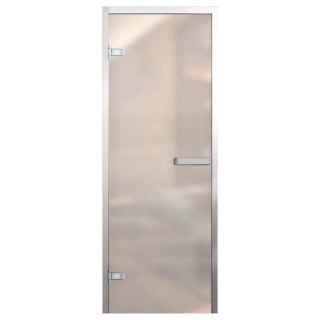 Дверь для хамам Арта Стандарт Белая Матовая 190х70. Фото №1
