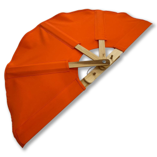 Веер-опахало для для бани и сауны SW Hot Steam размер М (100 см), оранжевый. Фото №4