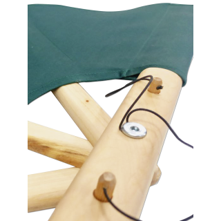 Веер-опахало для для бани и сауны SW Hot Steam размер М (100 см.), темно-зеленый. Фото №4