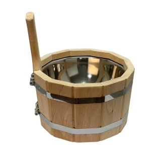 Ушат 3л с нерж. вставкой ТЕРМО ОЛЬХА (УНТ-3). Фото № 2