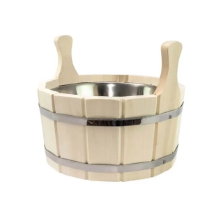 Шайка 5л с нерж. вставкой (ЛТ-12). Фото № 1