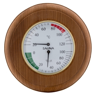Термогигрометр TH-10Т, круг, термолипа. Фото №1