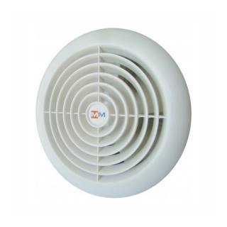 Вентилятор для сауны, диаметр 122 мм, с обратным клапаном. Фото №1