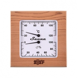 Термогигрометр 11-R канадский кедр. Фото №1
