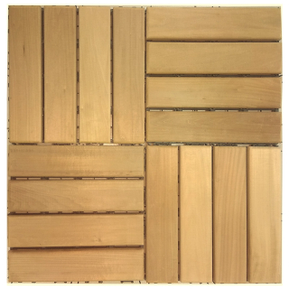 Трапик блочный деревянный для саун и бань, 32*32 см, термоольха, 1 шт (параллельные). Фото №3