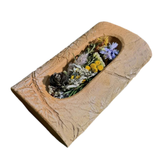 Испаритель для бани и сауны керамический, малый с травами. Фото №1