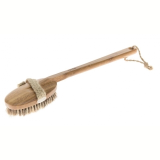 Щетка натуральная для мытья TAMMER-TUKKU RENTO с ручкой 41см, бамбук. Фото №1