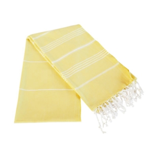Пештемаль Джапраз Желтый полотенце для турецкой бани. Фото №1