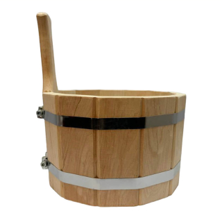 Шайка 3 л, с нерж. вставкой Ольха (УН-3). Фото № 2