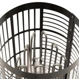 Электрическая печь BORN Line 70E, 7кВт черный (матовый). Фото № 8