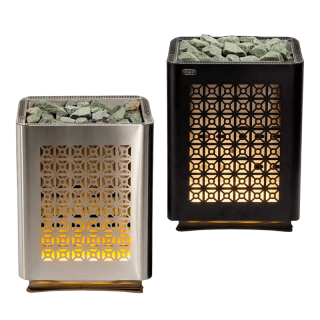 Электрическая печь BORN FIRE (ОГОНЬ) 45E, 4.5 кВт (черный). Фото № 2