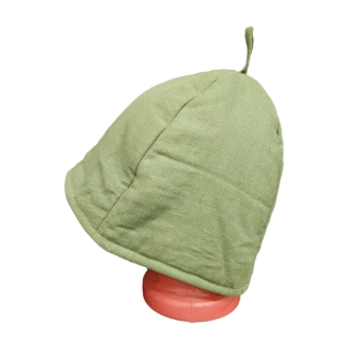 Шапка банная Baneum, зелёная. Фото № 2