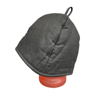 Шапка банная Baneum, чёрная. Фото № 4