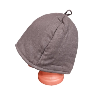 Шапка банная Baneum, коричневая. Фото № 4