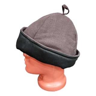 Шапка банная Baneum, коричневая. Фото № 3