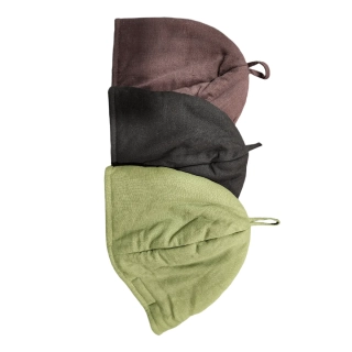 Шапка банная Baneum, чёрная. Фото № 6