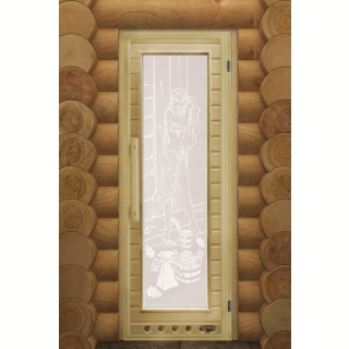 Дверь DoorWood Элит со стеклом 1850х730. Фото №1
